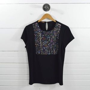 KEVIN HALL BEADED TOP #170-308